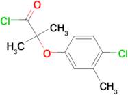 2-(4-chloro-3-methylphenoxy)-2-methylpropanoyl chloride