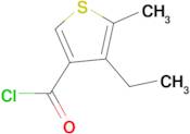 4-ethyl-5-methylthiophene-3-carbonyl chloride