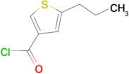 5-propylthiophene-3-carbonyl chloride