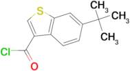 6-tert-butyl-1-benzothiophene-3-carbonyl chloride