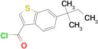 6-(1,1-dimethylpropyl)-1-benzothiophene-3-carbonyl chloride