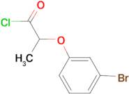 2-(3-bromophenoxy)propanoyl chloride