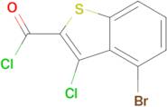 4-bromo-3-chloro-1-benzothiophene-2-carbonyl chloride