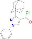 3-(1-adamantyl)-1-phenyl-1H-pyrazole-4-carbonyl chloride