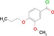 3-Methoxy-4-n-propoxybenzoyl chloride