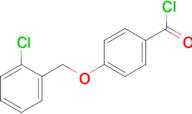 4-[(2-chlorobenzyl)oxy]benzoyl chloride