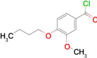 4-n-Butoxy-3-methoxybenzoyl chloride