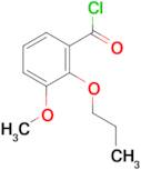 3-methoxy-2-propoxybenzoyl chloride
