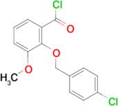 2-[(4-chlorobenzyl)oxy]-3-methoxybenzoyl chloride