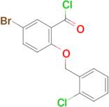 5-bromo-2-[(2-chlorobenzyl)oxy]benzoyl chloride