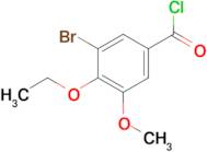 3-bromo-4-ethoxy-5-methoxybenzoyl chloride