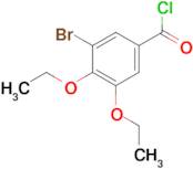 3-bromo-4,5-diethoxybenzoyl chloride