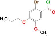 2-bromo-5-methoxy-4-propoxybenzoyl chloride