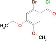 2-bromo-4-ethoxy-5-methoxybenzoyl chloride