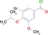 3-bromo-4-isopropoxy-5-methoxybenzoyl chloride