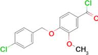 4-[(4-chlorobenzyl)oxy]-3-methoxybenzoyl chloride