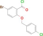 5-bromo-2-[(4-chlorobenzyl)oxy]benzoyl chloride