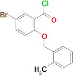 5-bromo-2-[(2-methylbenzyl)oxy]benzoyl chloride