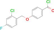 4-[(2-chloro-4-fluorobenzyl)oxy]benzoyl chloride