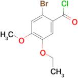 2-bromo-5-ethoxy-4-methoxybenzoyl chloride