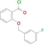 2-[(3-fluorobenzyl)oxy]benzoyl chloride