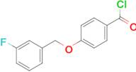 4-[(3-fluorobenzyl)oxy]benzoyl chloride