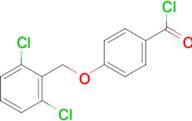 4-[(2,6-dichlorobenzyl)oxy]benzoyl chloride