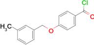 4-[(3-methylbenzyl)oxy]benzoyl chloride