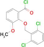 2-[(2,6-dichlorobenzyl)oxy]-3-methoxybenzoyl chloride