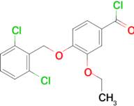 4-[(2,6-dichlorobenzyl)oxy]-3-ethoxybenzoyl chloride