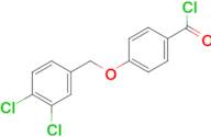 4-[(3,4-dichlorobenzyl)oxy]benzoyl chloride