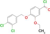 4-[(3,4-dichlorobenzyl)oxy]-3-ethoxybenzoyl chloride