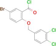 5-bromo-2-[(3,4-dichlorobenzyl)oxy]benzoyl chloride