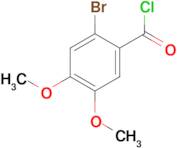 2-bromo-4,5-dimethoxybenzoyl chloride