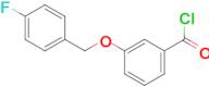 3-[(4-fluorobenzyl)oxy]benzoyl chloride