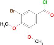 3-bromo-4,5-dimethoxybenzoyl chloride