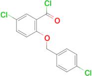 5-chloro-2-[(4-chlorobenzyl)oxy]benzoyl chloride
