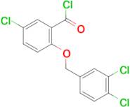 5-chloro-2-[(3,4-dichlorobenzyl)oxy]benzoyl chloride