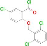 5-chloro-2-[(2,6-dichlorobenzyl)oxy]benzoyl chloride