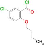 2-n-Butoxy-5-chlorobenzoyl chloride