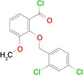 2-[(2,4-dichlorobenzyl)oxy]-3-methoxybenzoyl chloride