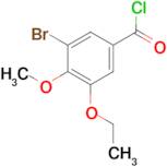3-bromo-5-ethoxy-4-methoxybenzoyl chloride