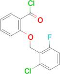 2-[(2-chloro-6-fluorobenzyl)oxy]benzoyl chloride