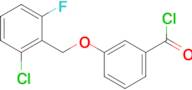 3-[(2-chloro-6-fluorobenzyl)oxy]benzoyl chloride