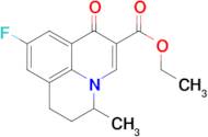 ethyl 9-fluoro-5-methyl-1-oxo-6,7-dihydro-1H,5H-pyrido[3,2,1-ij]quinoline-2-carboxylate