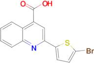 2-(5-bromo-2-thienyl)quinoline-4-carboxylic acid