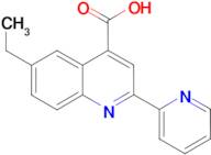 6-ethyl-2-pyridin-2-ylquinoline-4-carboxylic acid