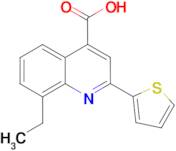 8-ethyl-2-(2-thienyl)quinoline-4-carboxylic acid