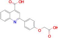 2-[4-(carboxymethoxy)phenyl]quinoline-4-carboxylic acid