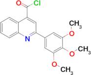 2-(3,4,5-trimethoxyphenyl)quinoline-4-carbonyl chloride